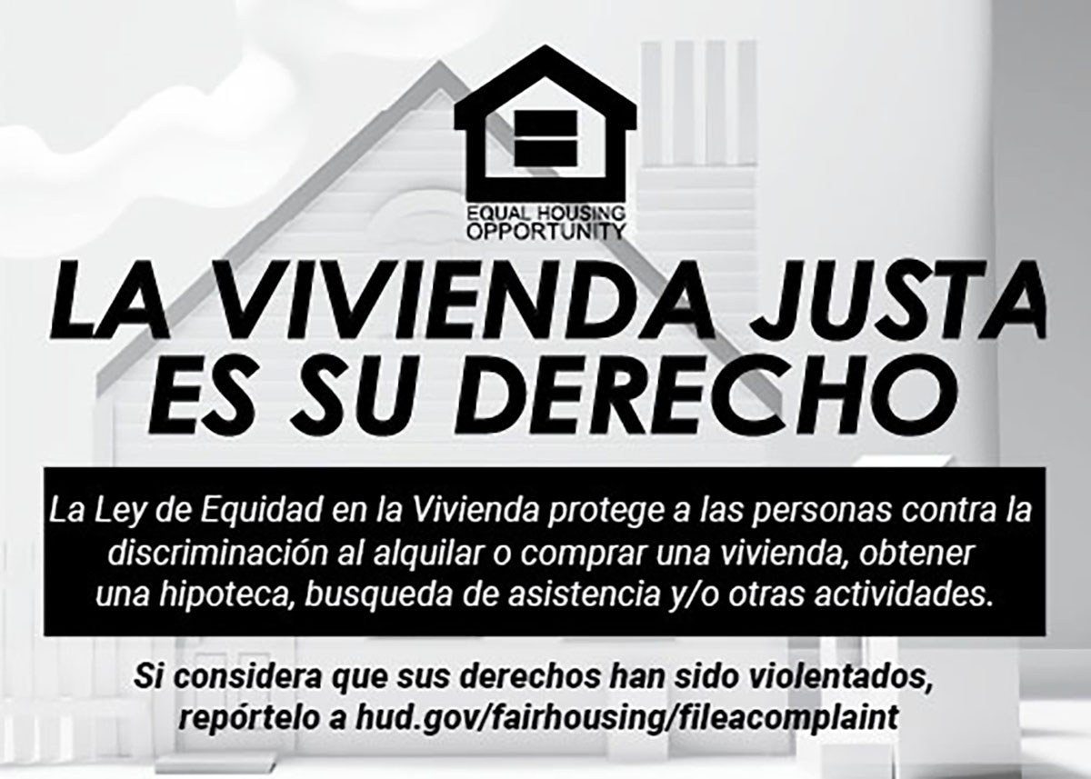 Fair Housing Info Spanish